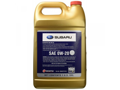 SUBARU 0W-20 (3,780л) Моторное масло