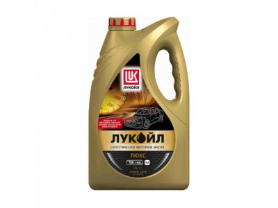 Моторное масло ЛУКОЙЛ Люкс 5W40 SN/CF, 4л