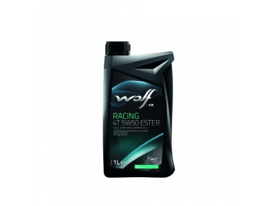 Моторное масло WOLF RACING 4T 5W50 ESTER 1L